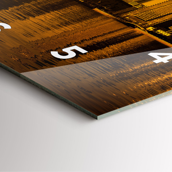 Kwadratowy zegar Rzeka Zhujiang Chiny