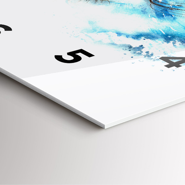 Kwadratowy zegar Morskie oko