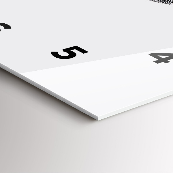 Kwadratowy zegar Abstrakcja oko człowieka