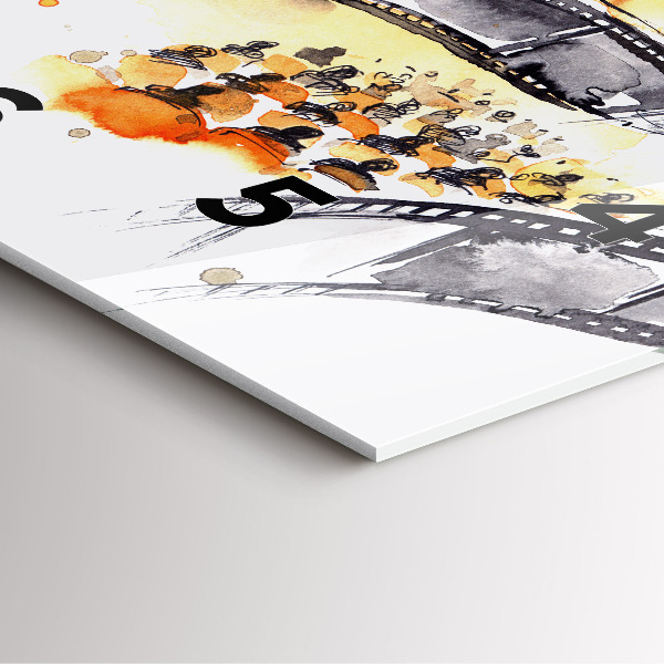 Kwadratowy zegar Kinematografia kamera