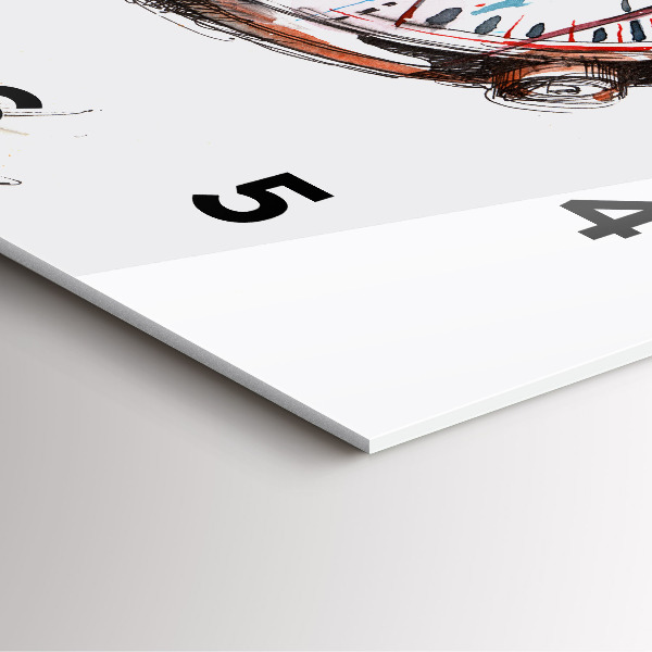 Kwadratowy zegar Szwajcarski zegarek