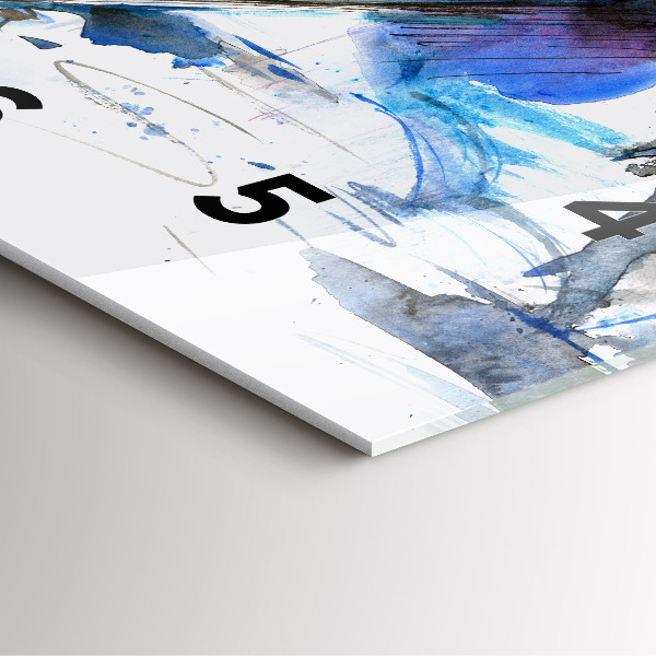 Kwadratowy zegar Dalmatyńczyk i parasol