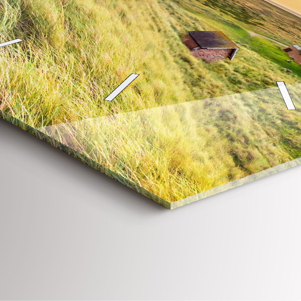 Kwadratowy zegar Latarnia morska