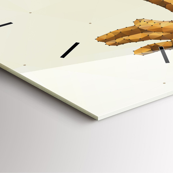 Kwadratowy zegar Stworzenie Adama