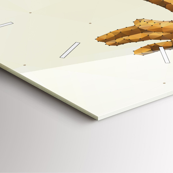 Kwadratowy zegar Stworzenie Adama