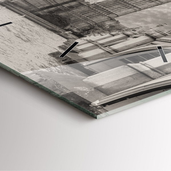 Kwadratowy zegar Londyn Anglia Big Ben