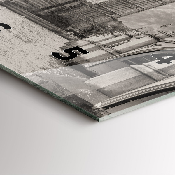 Kwadratowy zegar Londyn Anglia Big Ben