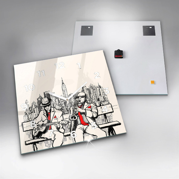 Kwadratowy zegar Jazz w Nowym Jorku