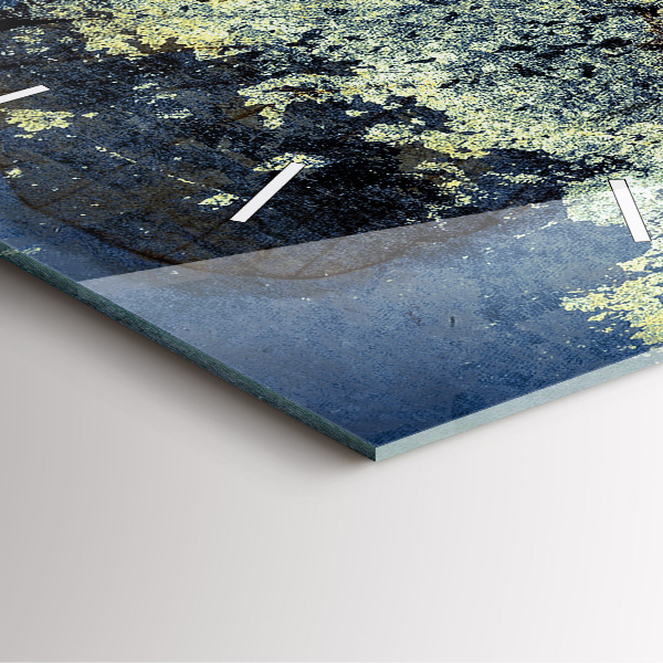 Kwadratowy zegar Motyl vintage styl