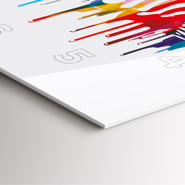 Kwadratowy zegar Kolorowa zebra