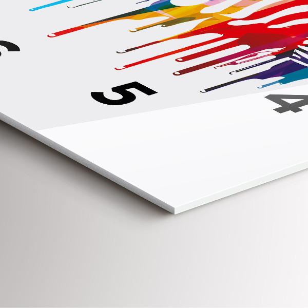 Kwadratowy zegar Kolorowa zebra