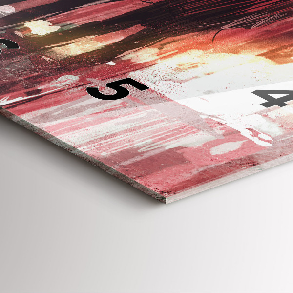 Kwadratowy zegar Młoda zakochana para