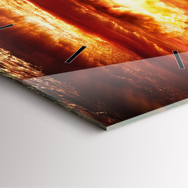 Kwadratowy zegar Wybuch bomby atomowej