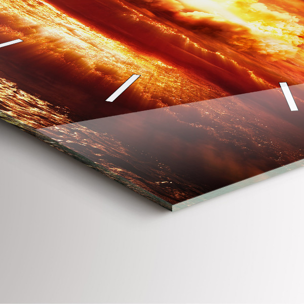 Kwadratowy zegar Wybuch bomby atomowej