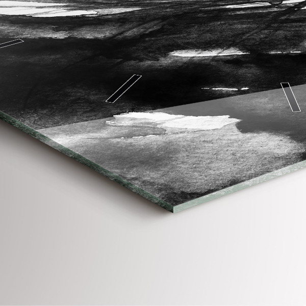 Zegar na ścianę kwadratowy Portret kobiety