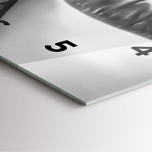 Kwadratowy zegar Usta kobiety