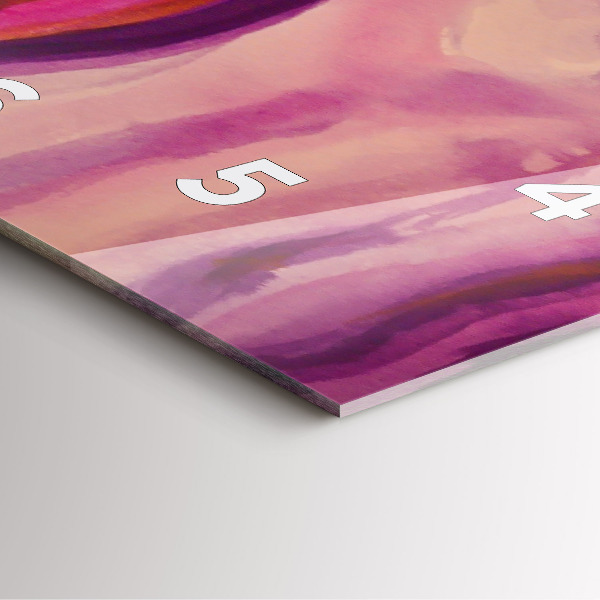 Zegar na ścianę kwadratowy Malarstwo Kobiety