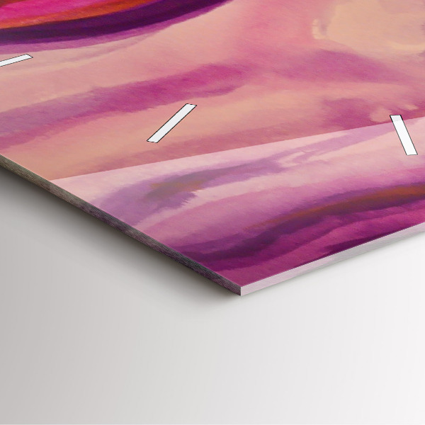 Zegar na ścianę kwadratowy Malarstwo Kobiety