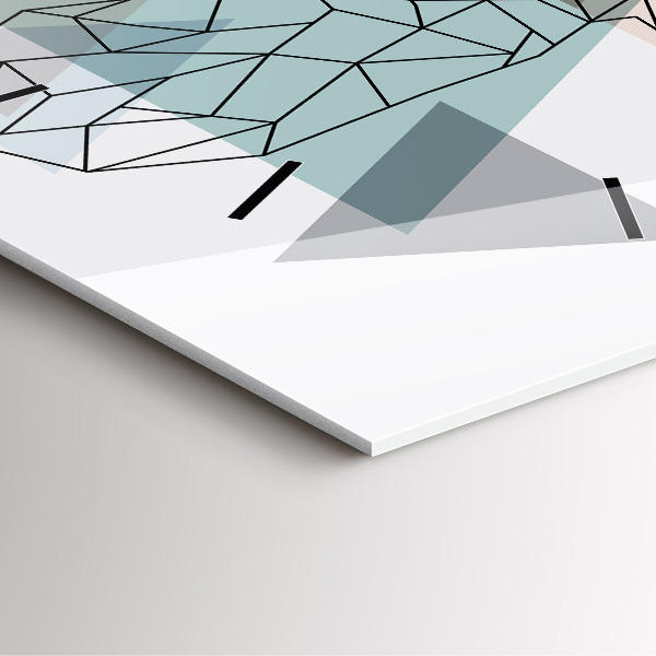 Zegar ścienny kwadratowy Renifer styl skandynawski