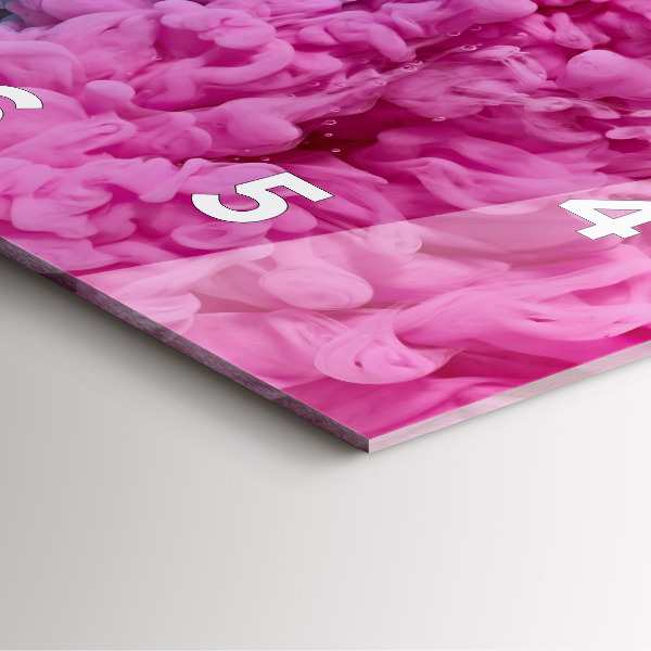 Zegar ścienny kwadratowy Sztuka nowoczesna – plamy