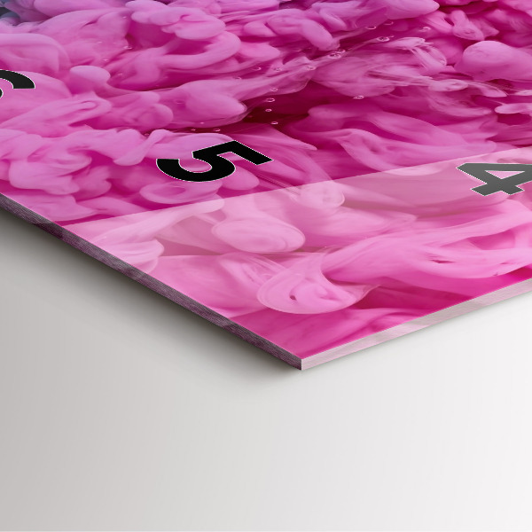 Zegar ścienny kwadratowy Sztuka nowoczesna – plamy