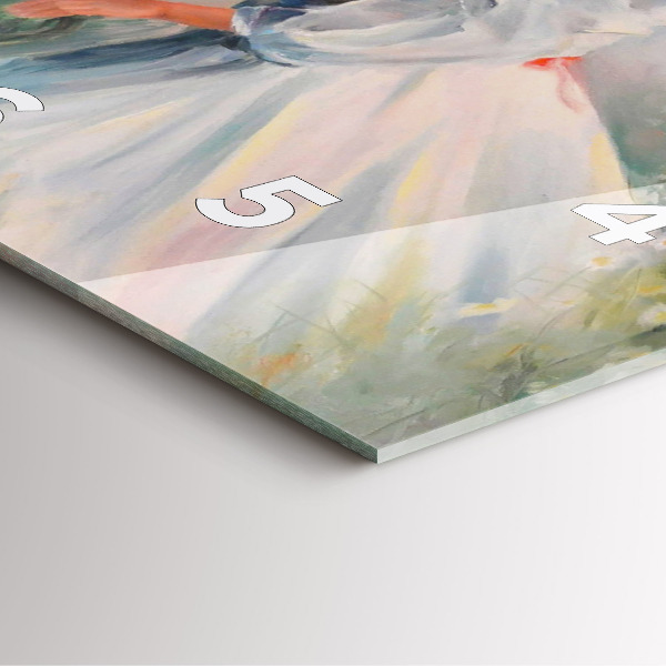 Zegar ścienny kwadratowy Piękna kobieta z koniem