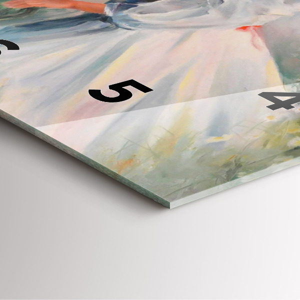 Zegar ścienny kwadratowy Piękna kobieta z koniem