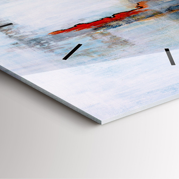 Kwadratowy zegar Abstrakcja