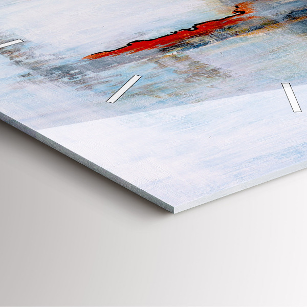 Kwadratowy zegar Abstrakcja