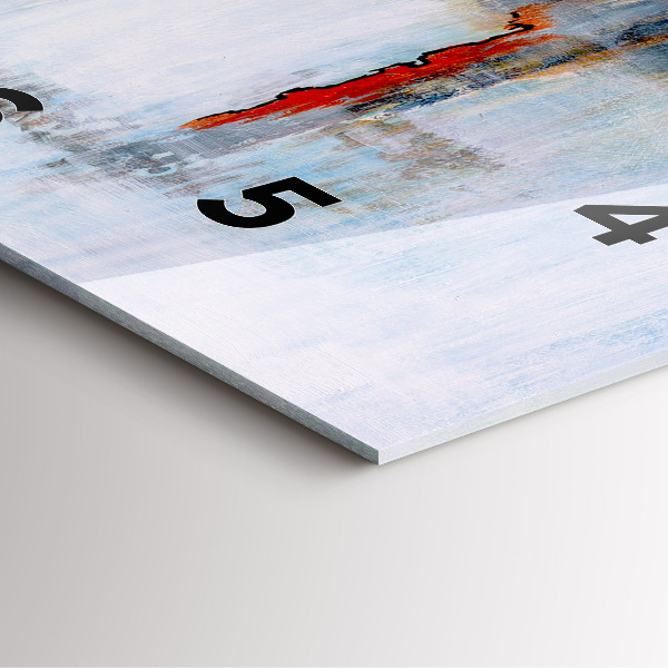 Kwadratowy zegar Abstrakcja