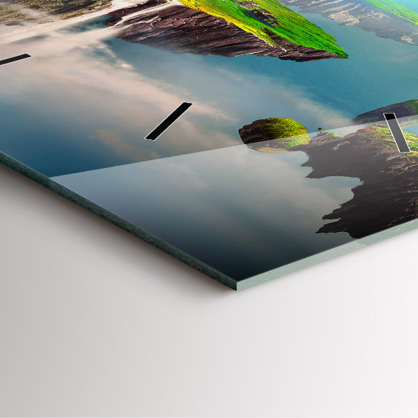 Kwadratowy zegar Chińskie fantasy