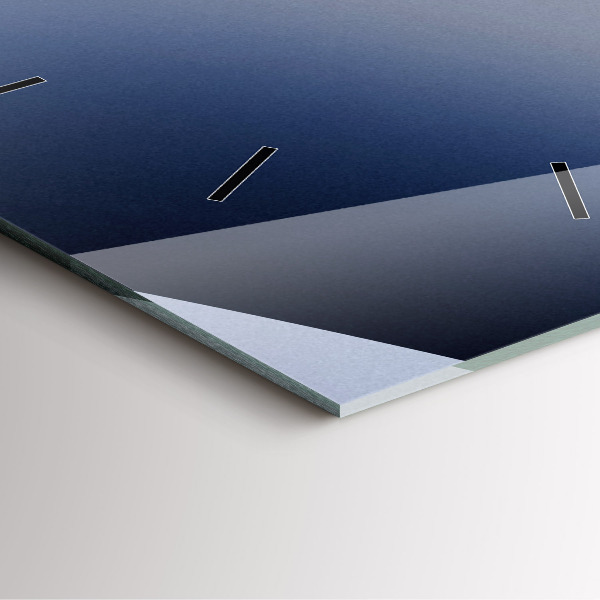 Kwadratowy zegar Abstrakcja słońce