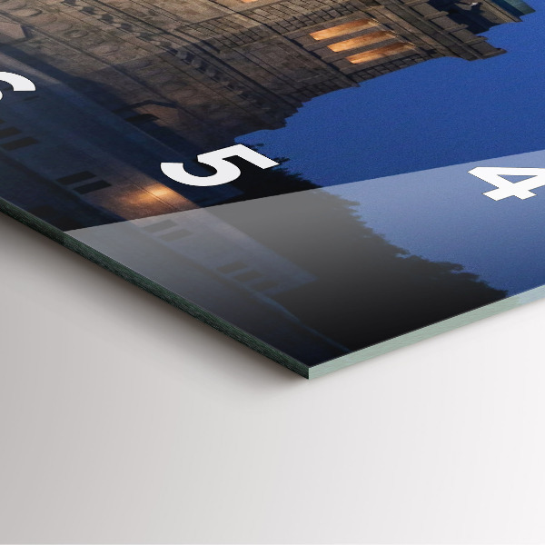 Zegar ścienny kwadratowy Statua Wolności Nowy Jork