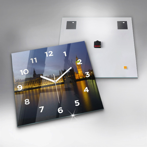 Zegar ścienny kwadratowy Pałac Winchester Londyn