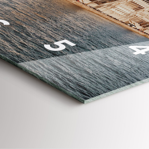 Zegar ścienny kwadratowy Parlament w Budapeszcie