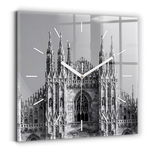 Zegar ścienny kwadratowy Katedra Duomo Di Milano