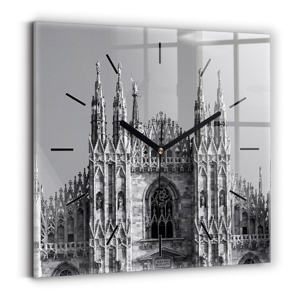 Zegar ścienny kwadratowy Katedra Duomo Di Milano