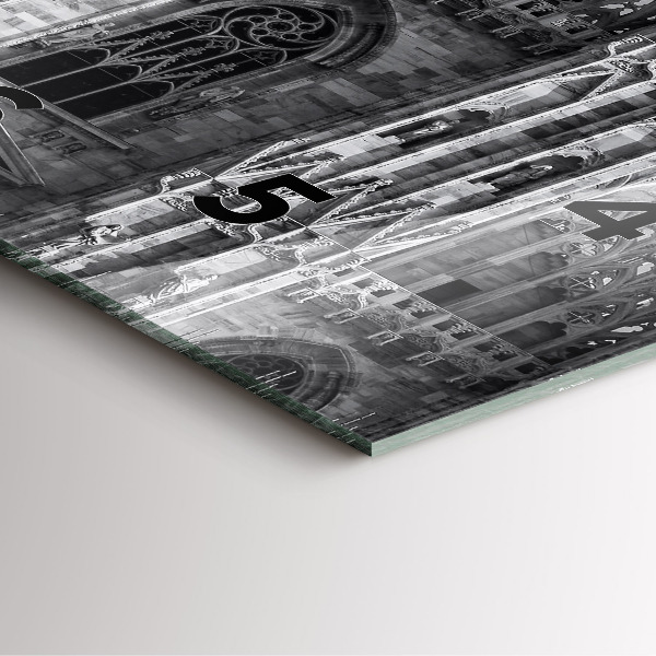 Zegar ścienny kwadratowy Katedra Duomo Di Milano