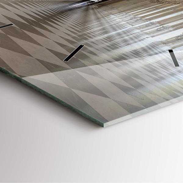 Zegar ścienny kwadratowy Muzeum La Veneria Reale