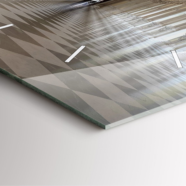 Zegar ścienny kwadratowy Muzeum La Veneria Reale