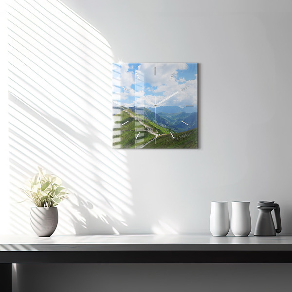 Zegar ścienny kwadratowy Kasprowy Wierch Zakopane