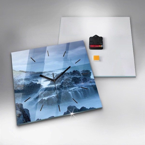 Zegar ścienny kwadratowy Latarnia Morska