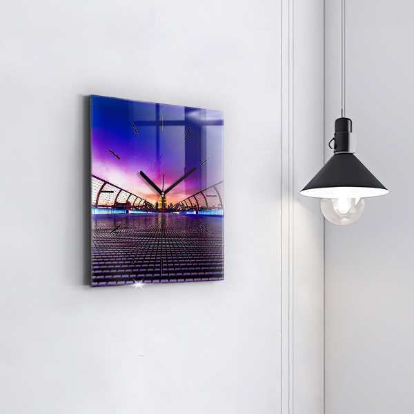 Zegar ścienny kwadratowy Katedra Św. Pawła