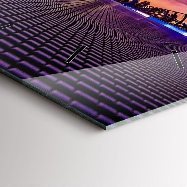 Zegar ścienny kwadratowy Katedra Św. Pawła