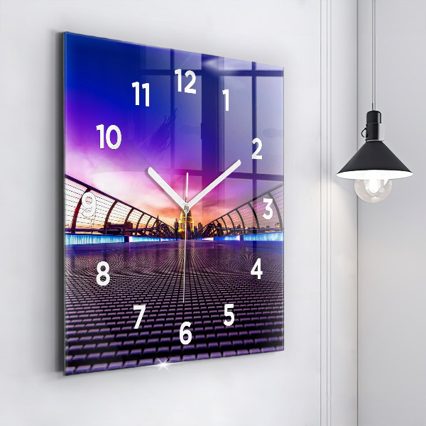 Zegar ścienny kwadratowy Katedra Św. Pawła