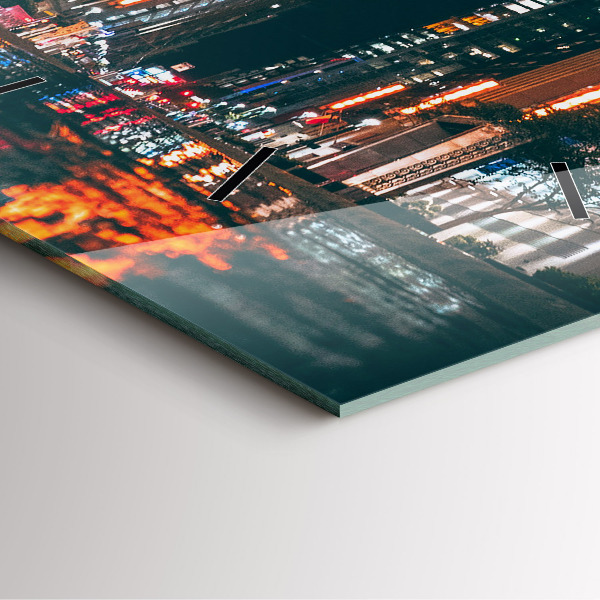 Zegar ścienny kwadratowy Hotel Hilton w Houston