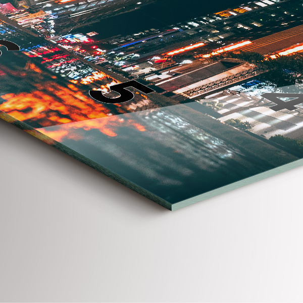 Zegar ścienny kwadratowy Hotel Hilton w Houston