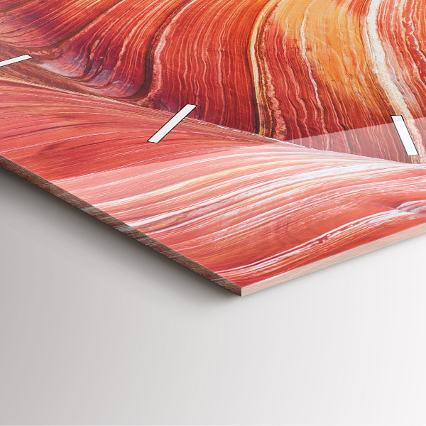 Zegar ścienny kwadratowy Malowniczy Wielki Kanion