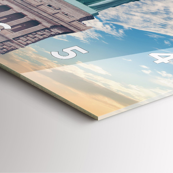 Zegar ścienny kwadratowy Statua Wolności Nowy Jork