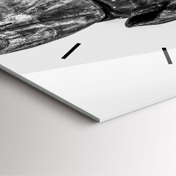 Zegar ścienny kwadratowy Statua Wolności w Budapeszcie